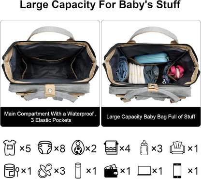 Snuggle Pack Diaper Bag Backpack