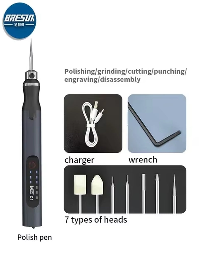  Global Essentials EtchPro Electric Engraver Grinding Pen 