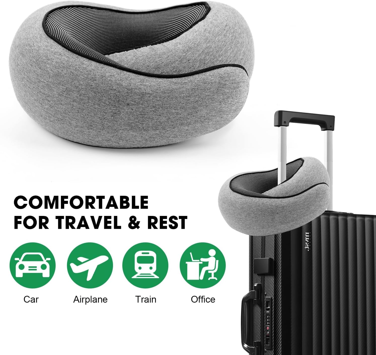 Global Essentials Unique Travel Pillow