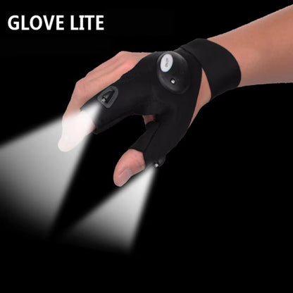 Global Essentials LED Flashlight Luminous Gloves